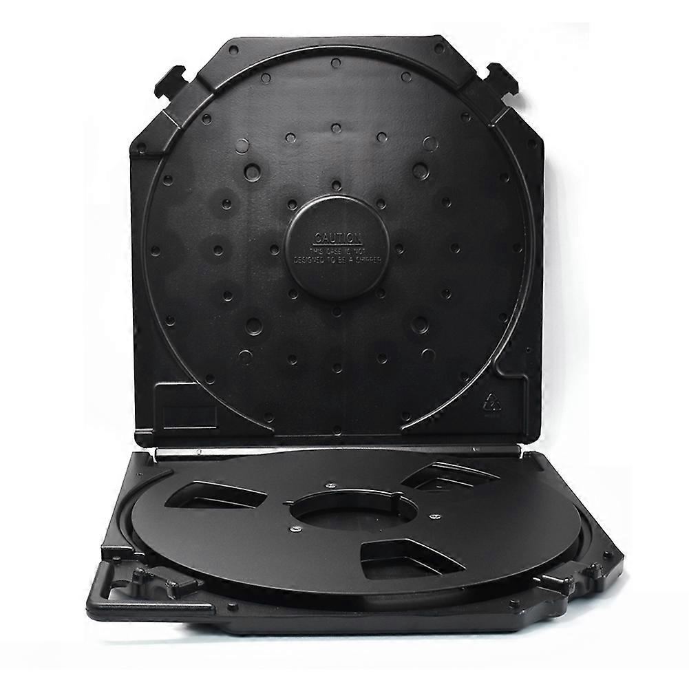 Empty Take Up Reels Storage Box with 10 Inch Empty Takeup Reel Full Protection Carrying Case for 10
