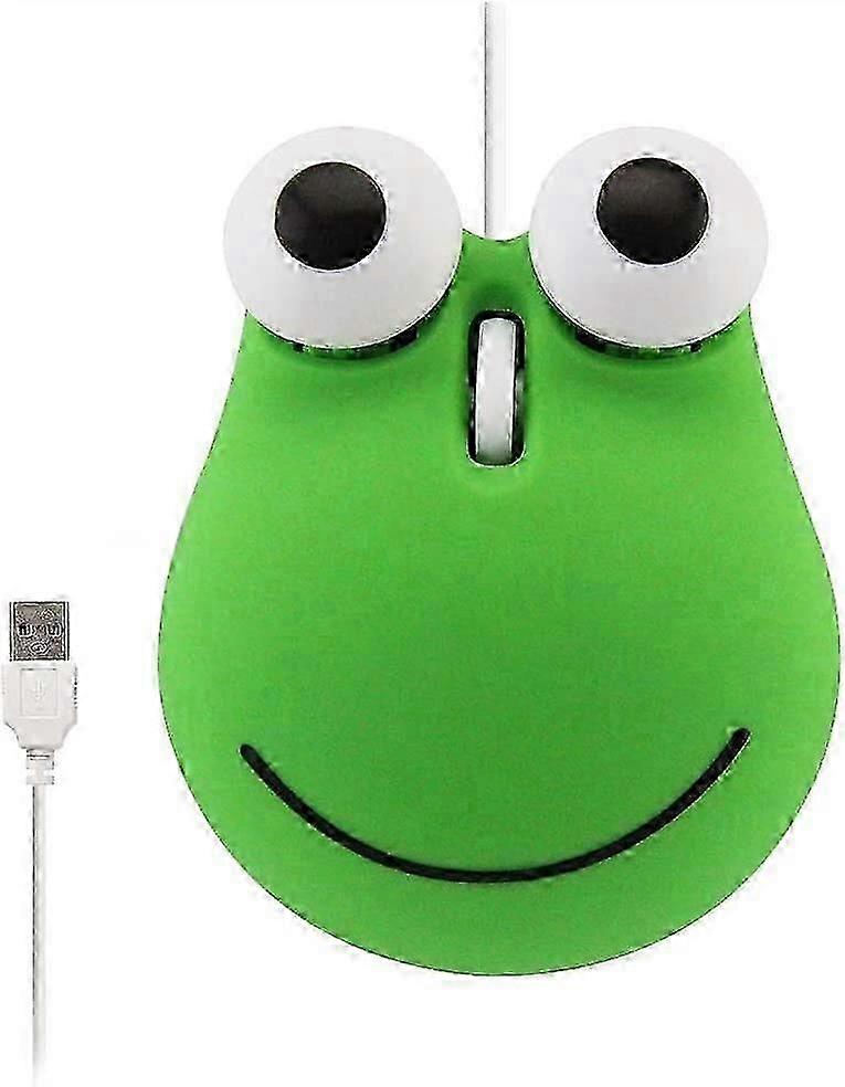 Wired Mouse Cartoon Animal Shape 1600DPI Silent Optical 3.94ft Cable for Computer Laptop