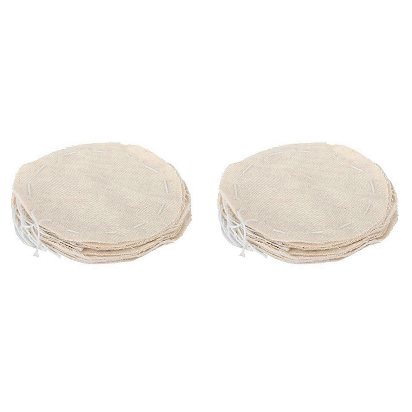 40Pcs Siphon Cloth Coffee Filters Coffee Filter Cloth Suitable for Installing Siphon Coffee Pot Reusable Syphon Pots