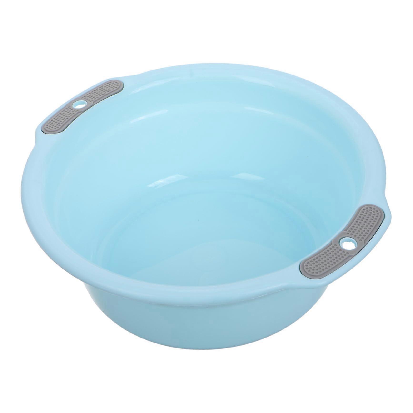Plastic Washbasin Shampoo Basin Sky-Blue Multi-Purpose Kitchen Sink with Durable Material and Compact Design