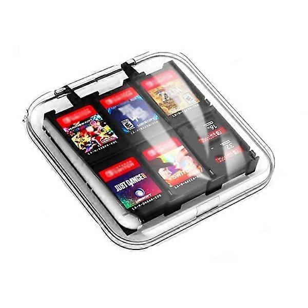 Card Holder Compatible for compatible with Nintendo Switch Games 12 Slots