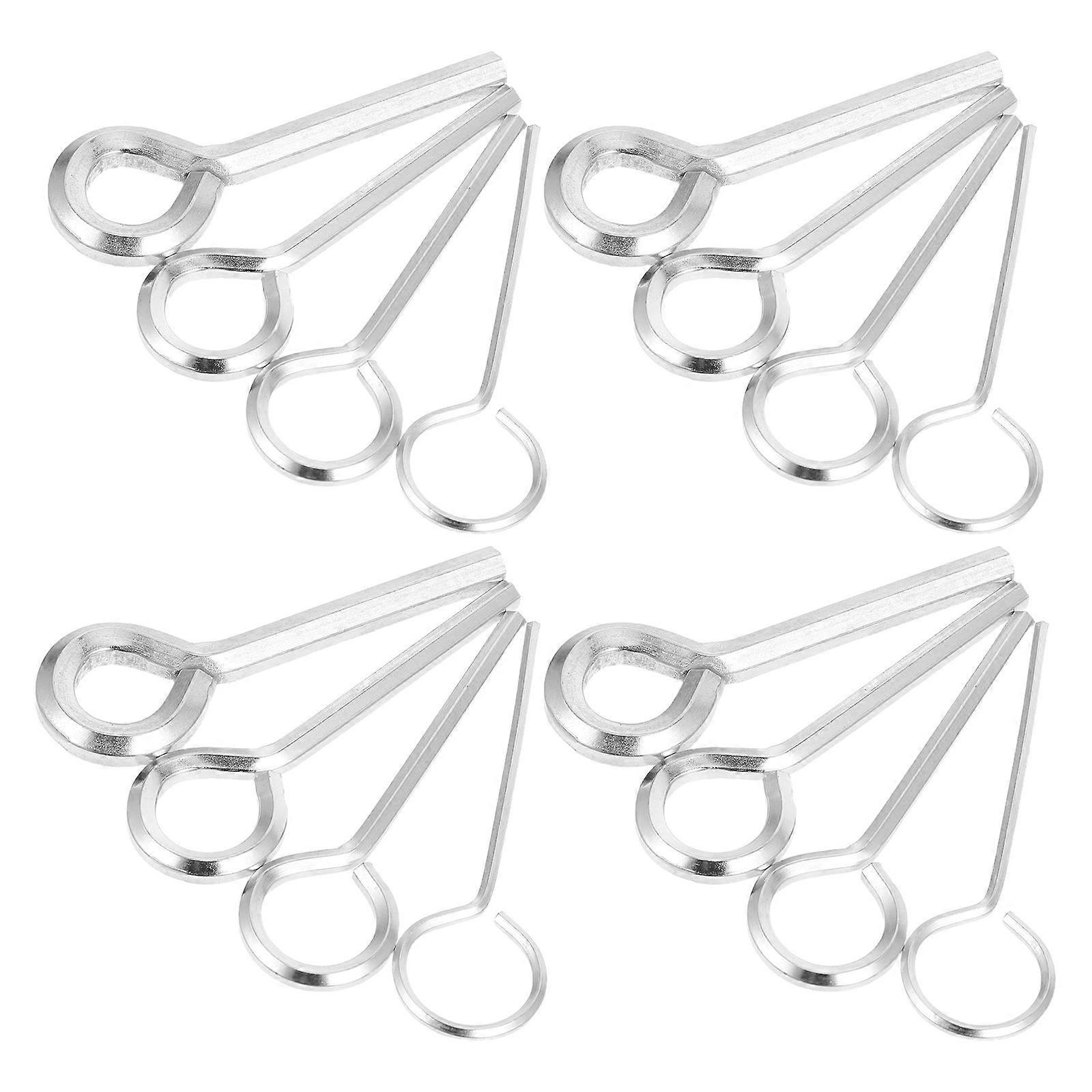 Six Hex Keys Hexagonal Keys for Maintenance Use 12Pcs Steel Durable Set