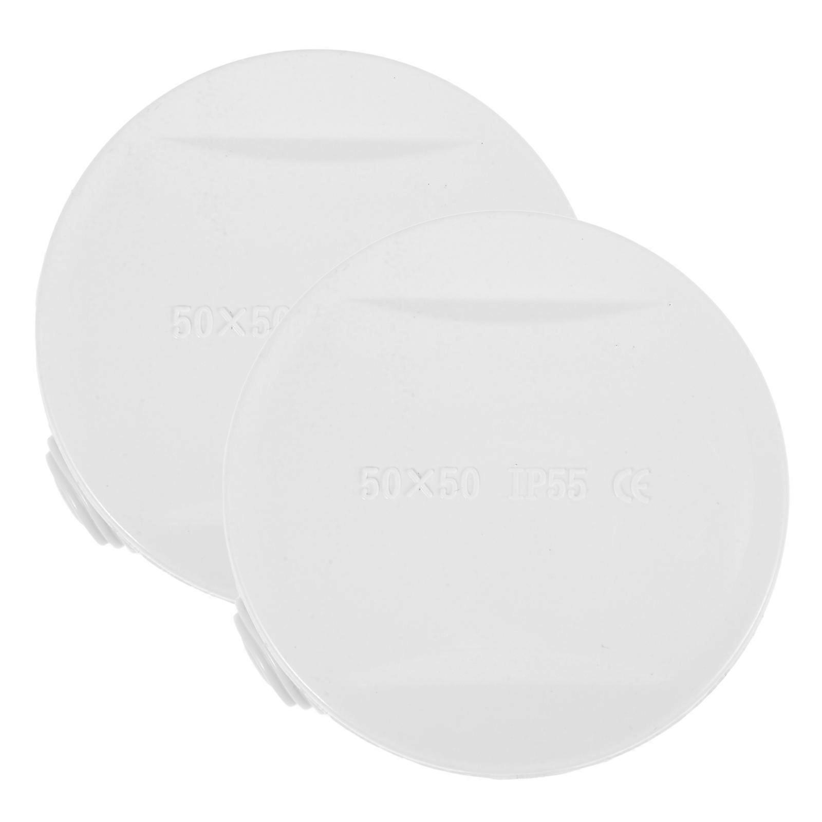 Waterproof Junction Box Outdoor ABS Electrical Box for Home 2Pcs