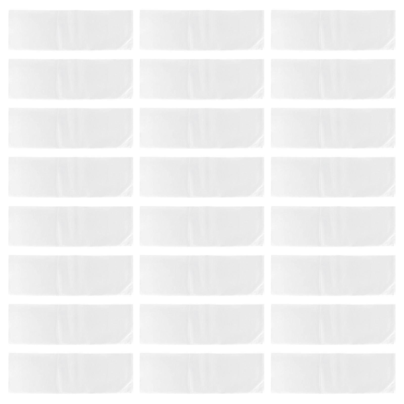 Hair Coloring Sheet Pe Material for Barber Use 100 Sheets White