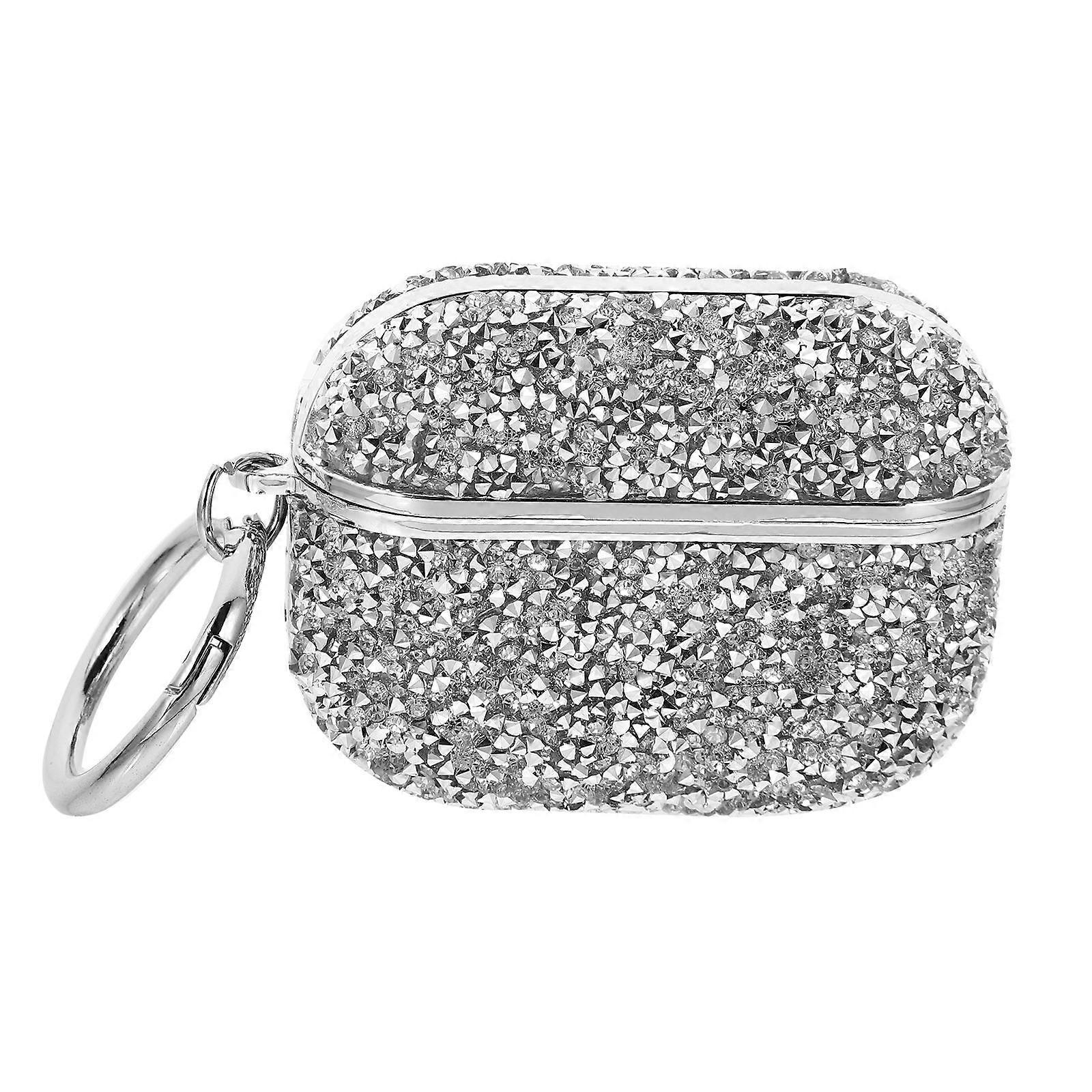 Earphone Case Durable Wireless Rhinestone Protector 1Pcs