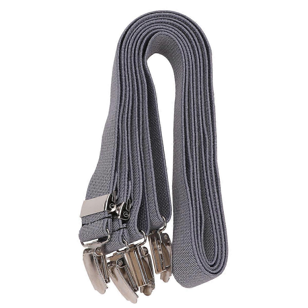 Vanteklips til handsker med 2 stk. elastiske grå klips