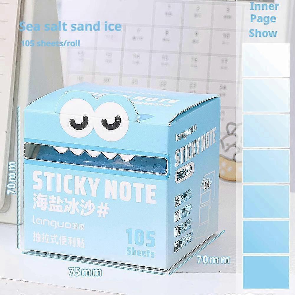 Pull Out Note Paper Pearlescent Sticky Notes Taking Calender Reminder 25-26