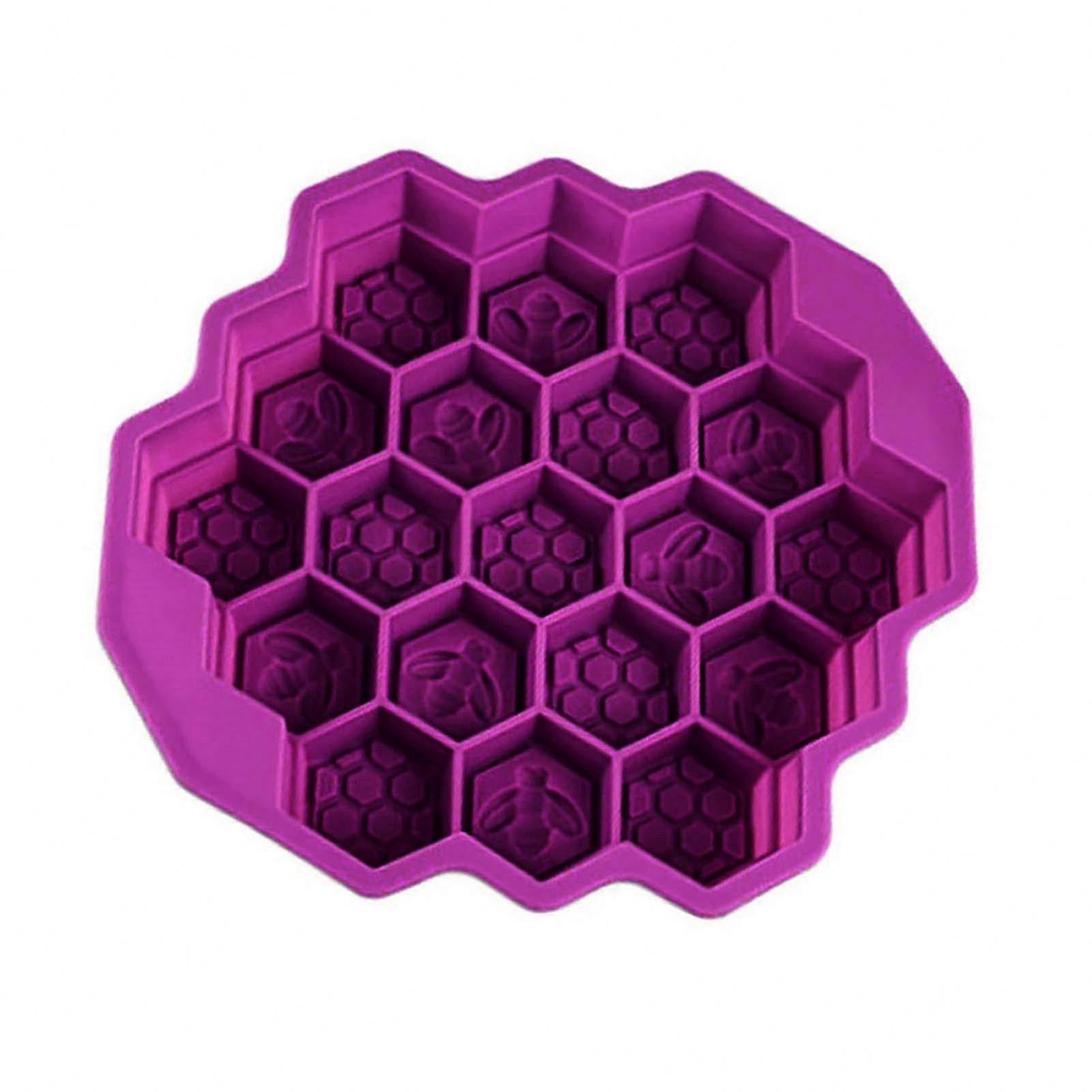 Silicone Honeycomb Mold for Cake Decorating, Chocolate, and Soap Making