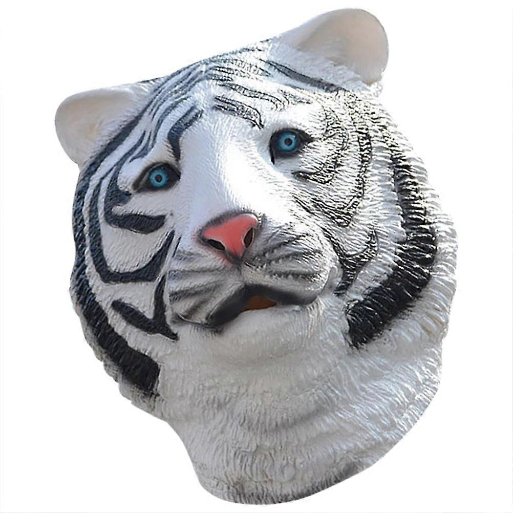 Performance Mask Tiger Headdress for Prank Use