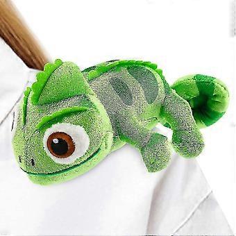 2025 Chameleon Plush Doll, Lizard Stuffed Animal Magnet Toys, Children Shoulder-Hanging Clothes Accessories Magnets