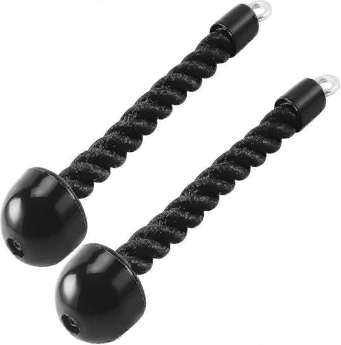 Pull Down Rope Single Grip Tricep Bicep Exercise Attachment For Cable Machines Gym Pulley Workout 25-26