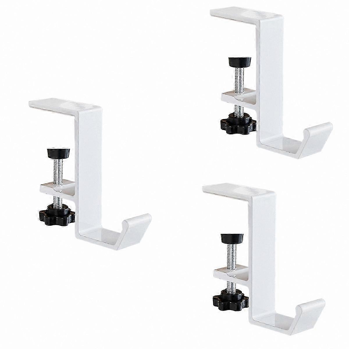 Adjustable Desk Hook for Headset, Backpack, and Storage - No Punching Required