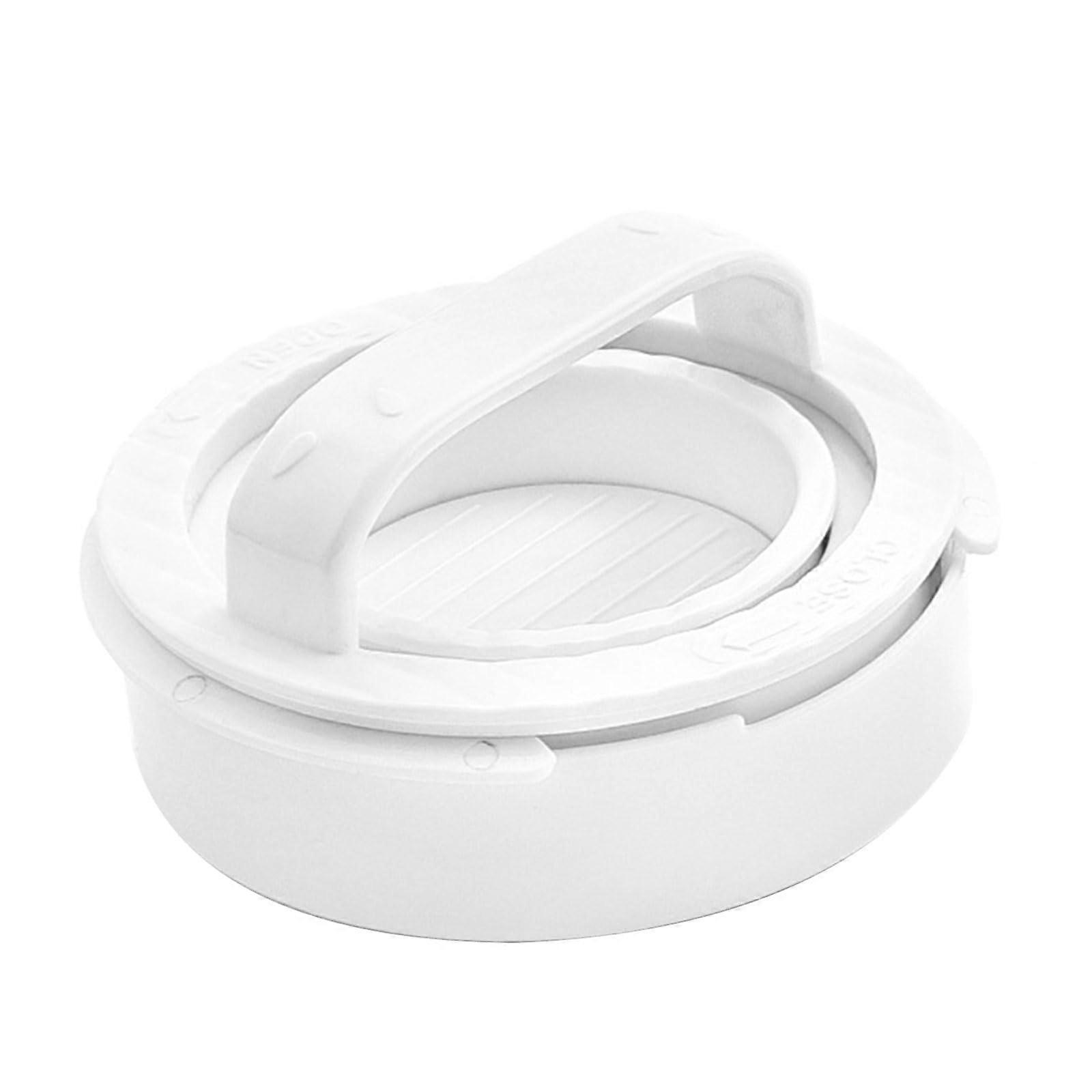 Adjustable Burger Press Hamburger Patty Maker with  Shape Dishwasher Safe for BBQ and Home