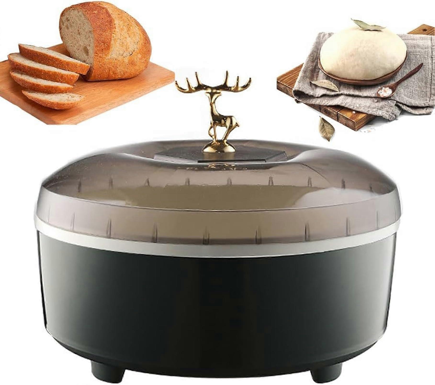Dough Proofer Machine 5L Stainless Steel Bread Fermentation Box with Adjustable Temperature Control Ref: 4822