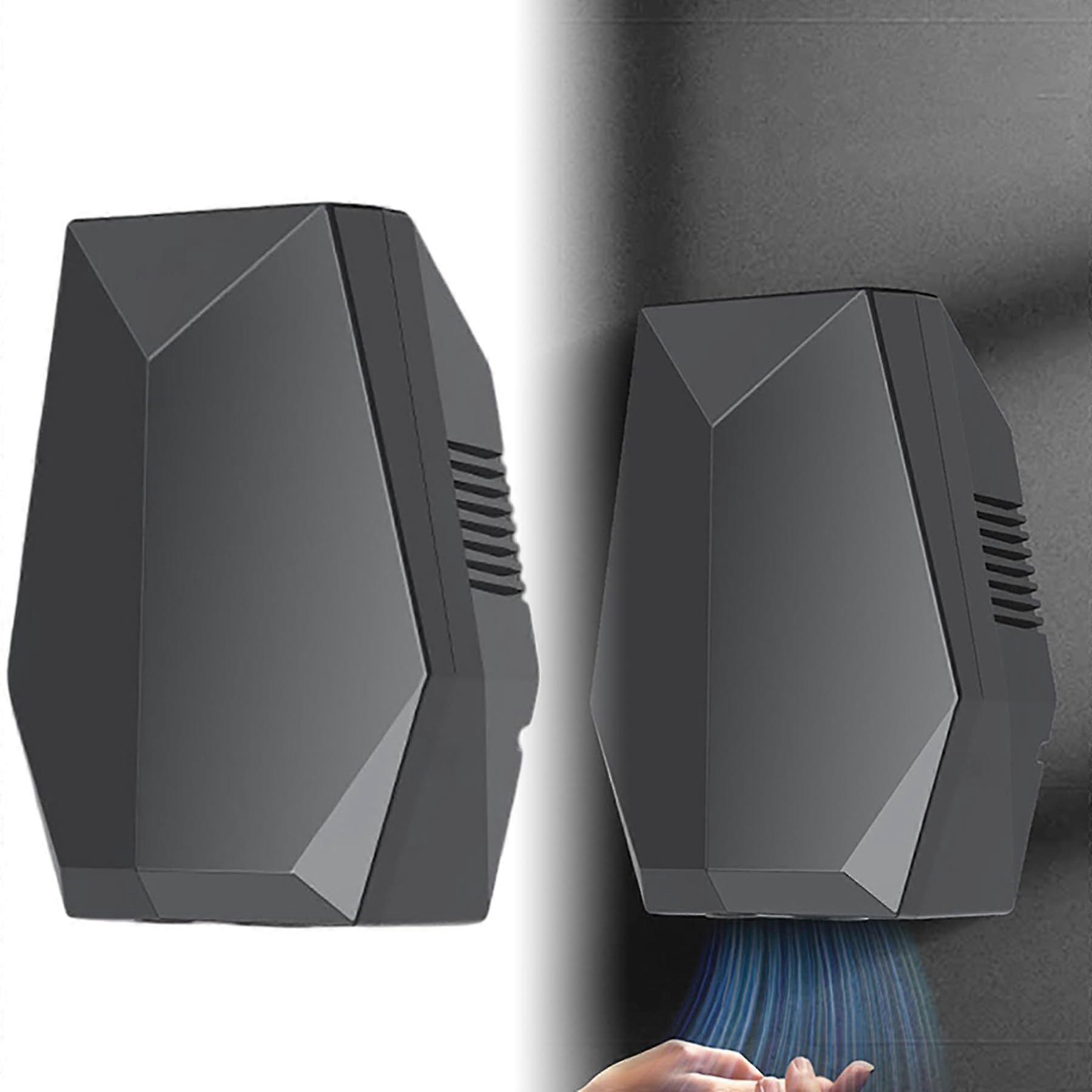 1600W Automatic Wall Mounted Hand Dryer with Sensor, Ultra Quiet 45dB Fast Drying 10s Gray