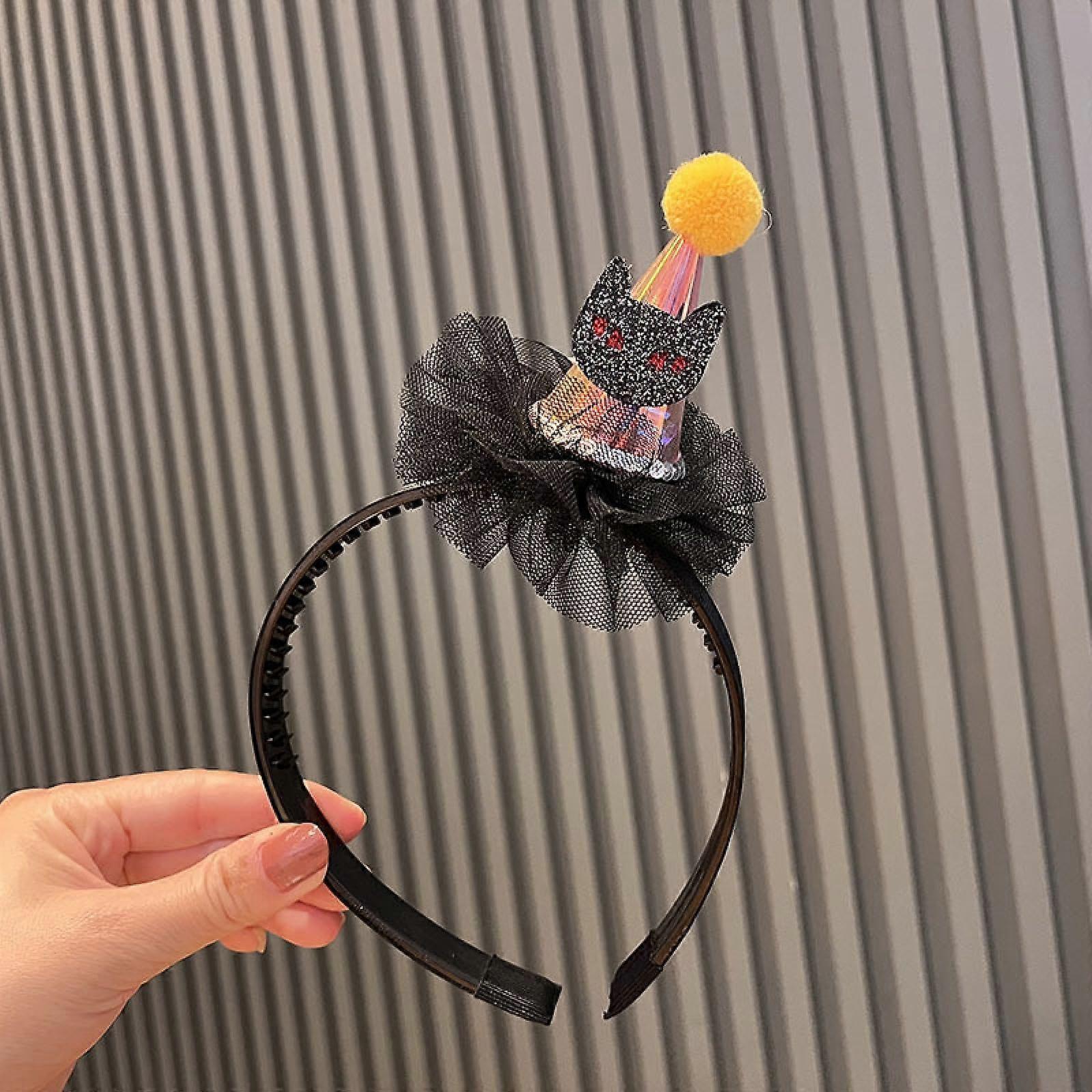 Black Fabric Headband Universal Fit Design Comfortable LowProfile Style Easy Care