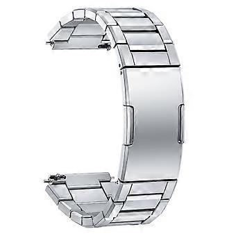 22 mm titaniumlegering horlogeband, compatibel met Huawei Watch GT 6 / 6 Pro / 5 / 5 Pro / 4 / 3 / 2. 46 mm vlindersluiting met snelsluiting.