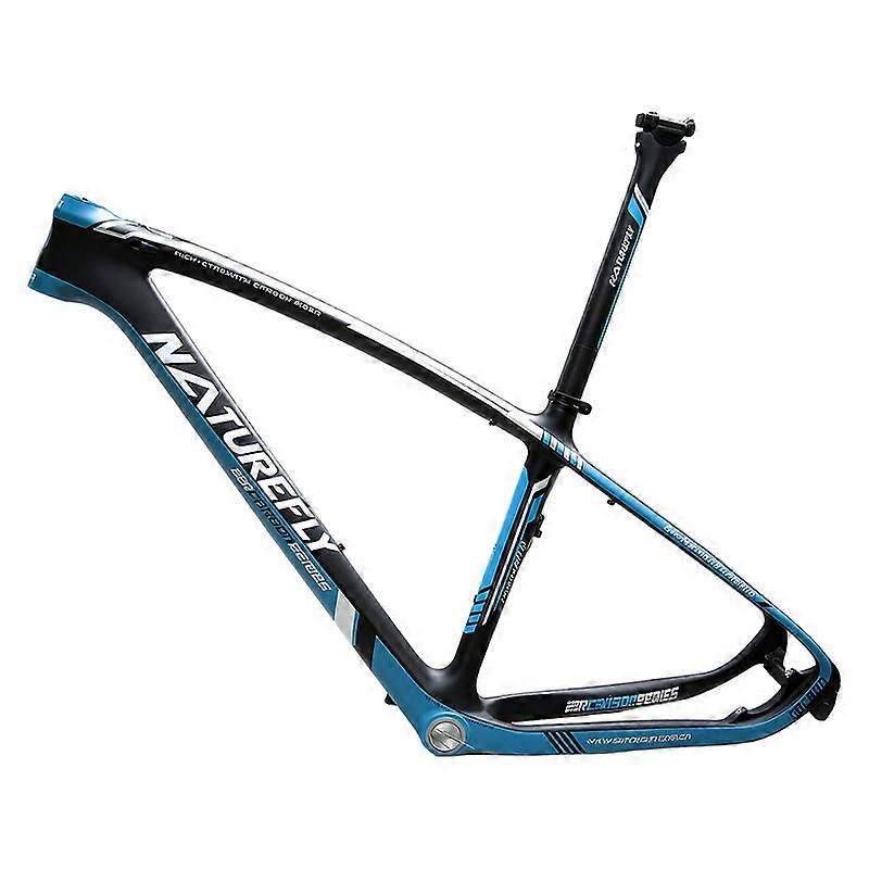 29er Blue Carbon Mountain Bicycle Frame Mountain Bicycle Cycle Frameset S