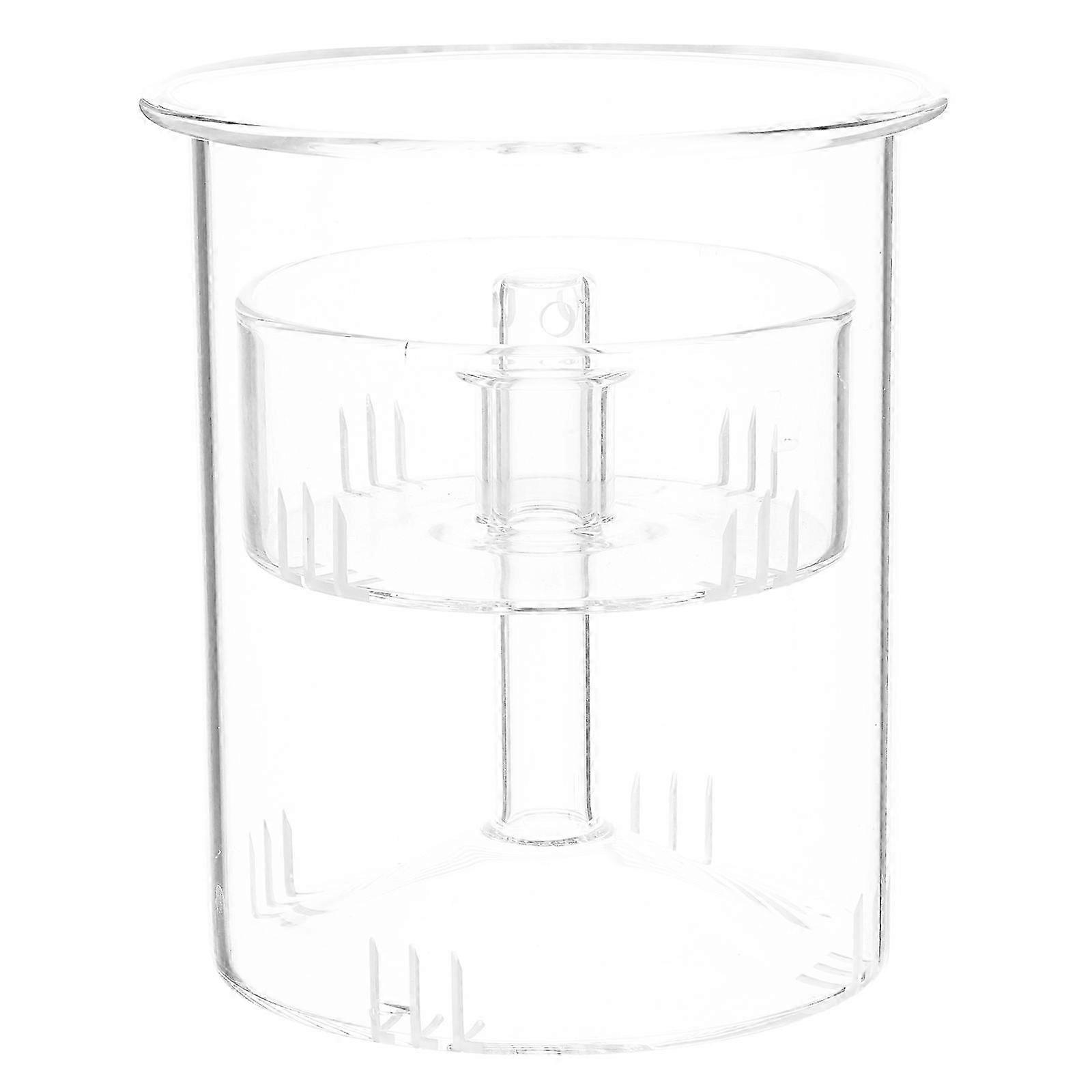 Glass Tea Infuser Tea Making Accessories for Steeping 1Set Transparent