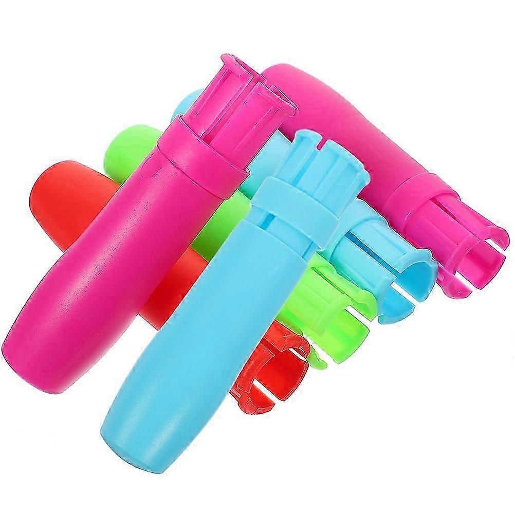 Water-Soluble Chalk Holder Clip Plastic for Classroom Use 6Pcs Set