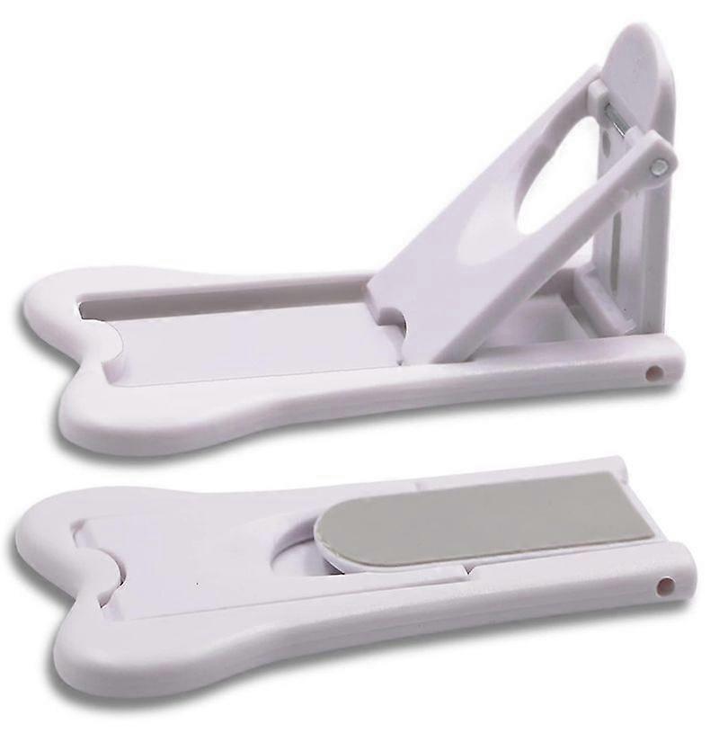 Security Sliding Door Lock Sliding Window Lock (white) (2pcs)