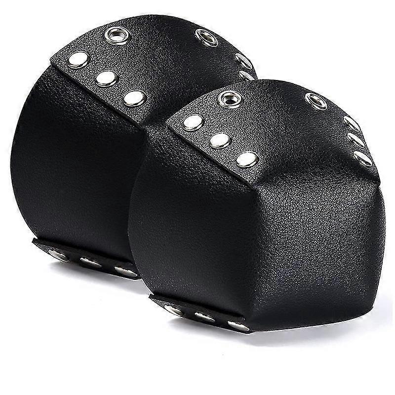 1 Pair Roller Skate Toe Guards Pu Roller Skating Toe Protectors For Roller Skates With Removable To