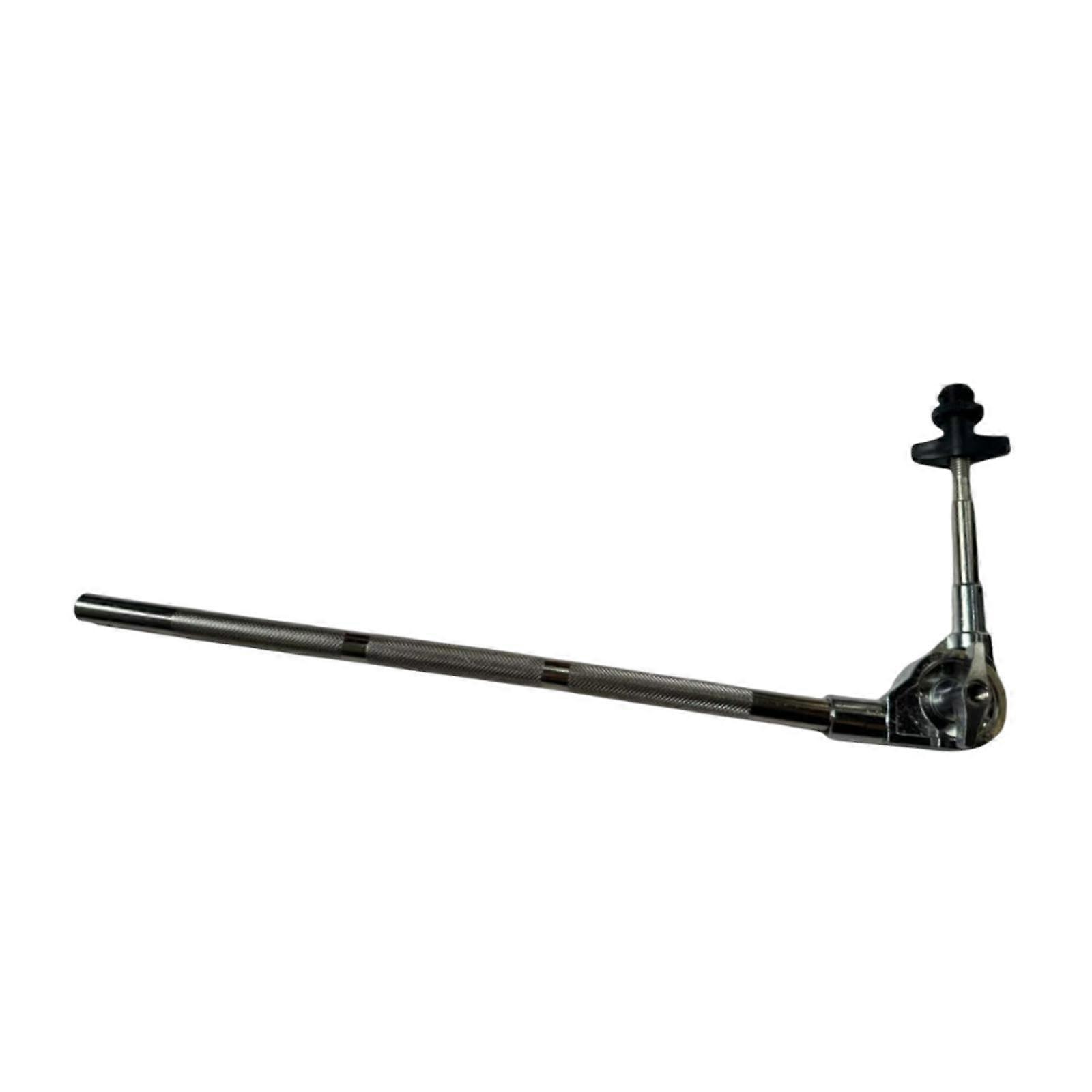 Cymbal Stand with Secure Clamp Mount, Extended Reach Metal Drum Hardware, Easy Installation