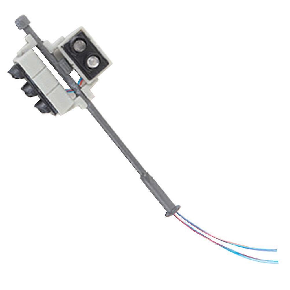 Miniature Road Light Model Sand Table Building Material Grey Cylindrical 3V Voltage 1Set