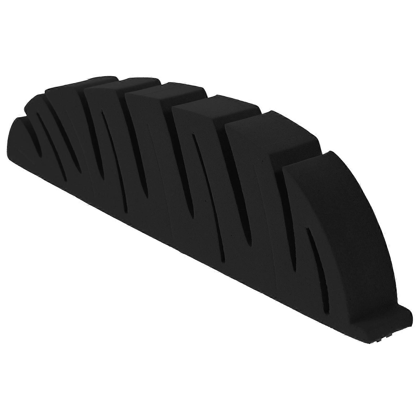 Makeup Brush Holder for Storage Use Black Material Stand