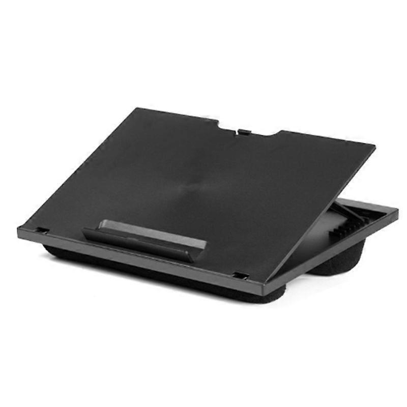 Adjustable Lap Desk with 8 Adjustable Angles Black
