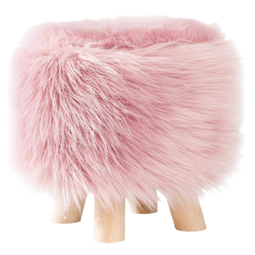 Kids Plush Change Shoe Stool for Home Use Stool