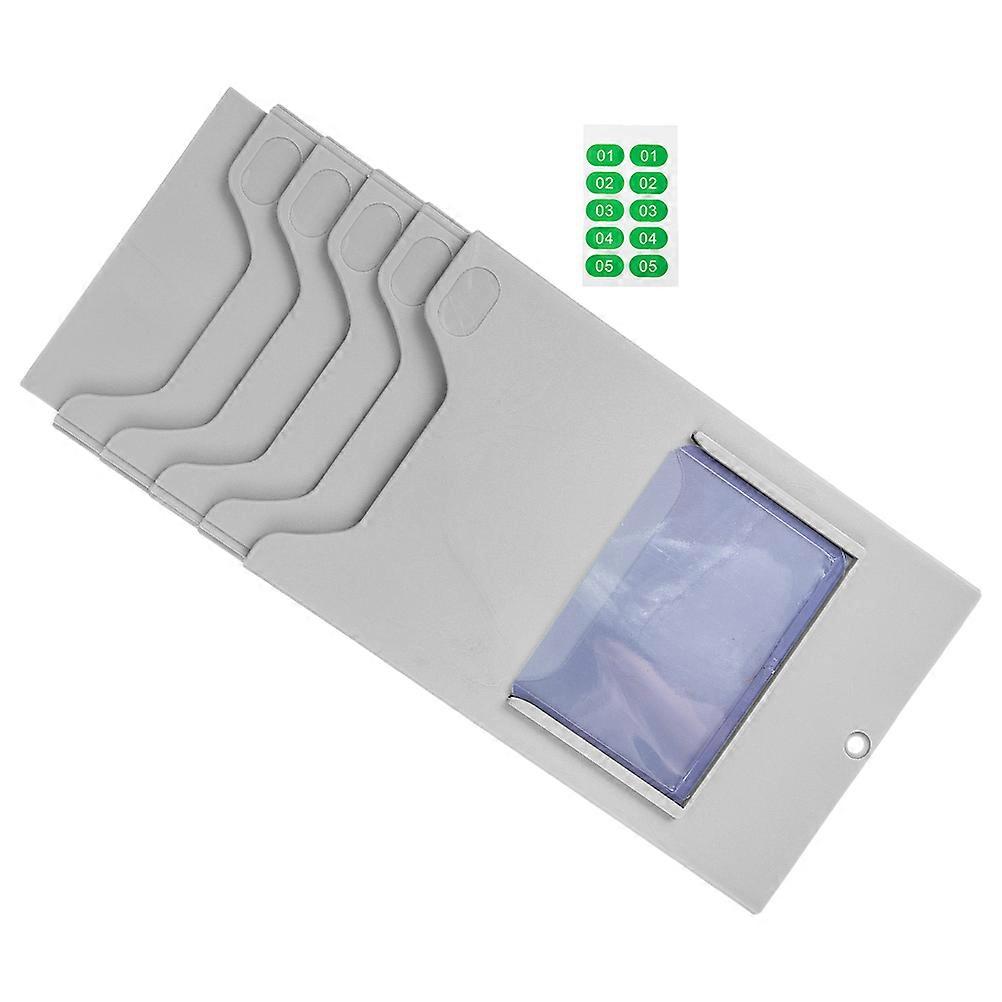 Warehouse Management Card Rack for Material Storage 2Pcs Time Card Holder