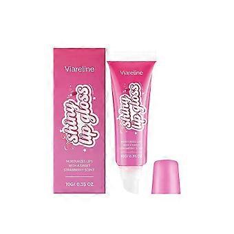 Lip Butter Balm Strawberry, Moisturizing Lip Balm - Peptide Lip Treatment - Lip Balm Hydrating - Light Tinted Lip balm