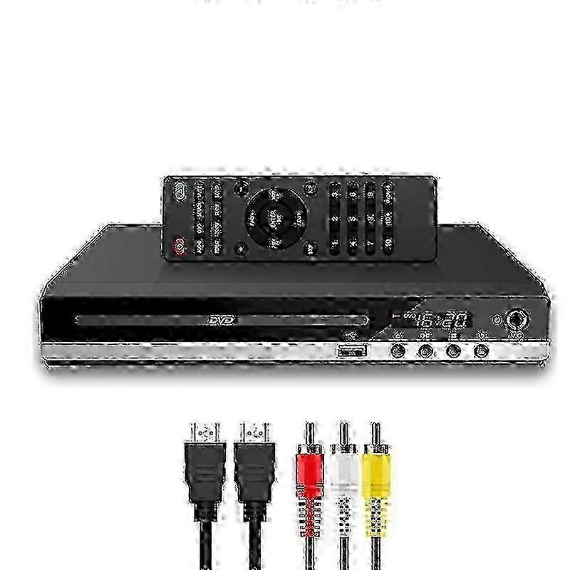 Lp-099 Compact Multi-Region DVD CD Player HDMI AV USB Mic Remote