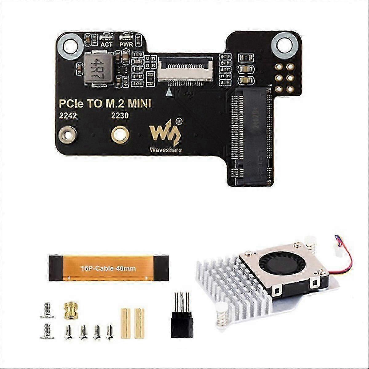 compatible 5 PCIe to M.2 Mini Adapter BoardFAST QD