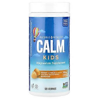 Natural Vitality, CALM, Kids Gummies, Sweet Citrus, 120 Gummies
