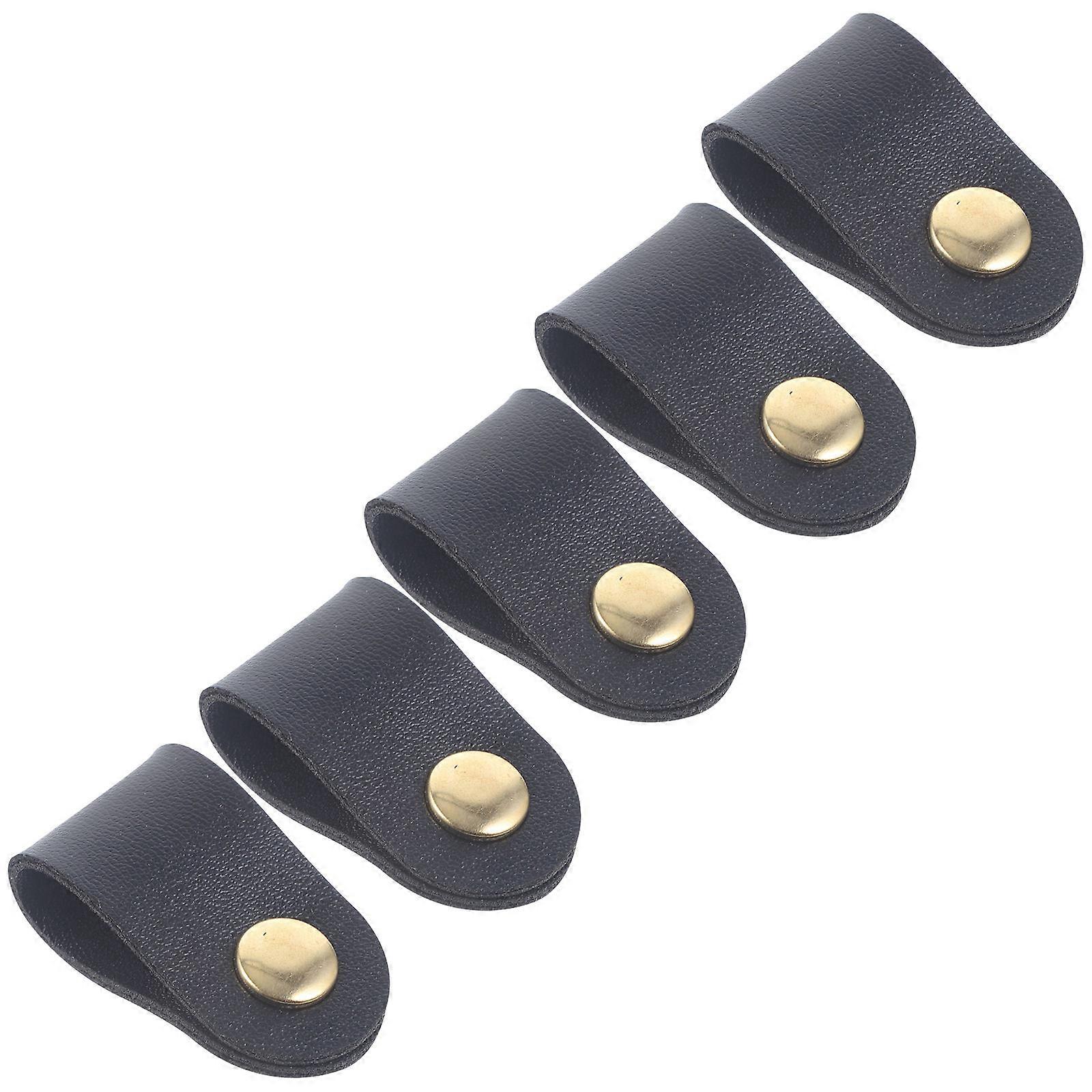 Earphone Cable Organizer Strap for Cable Management 5Pcs Artificial