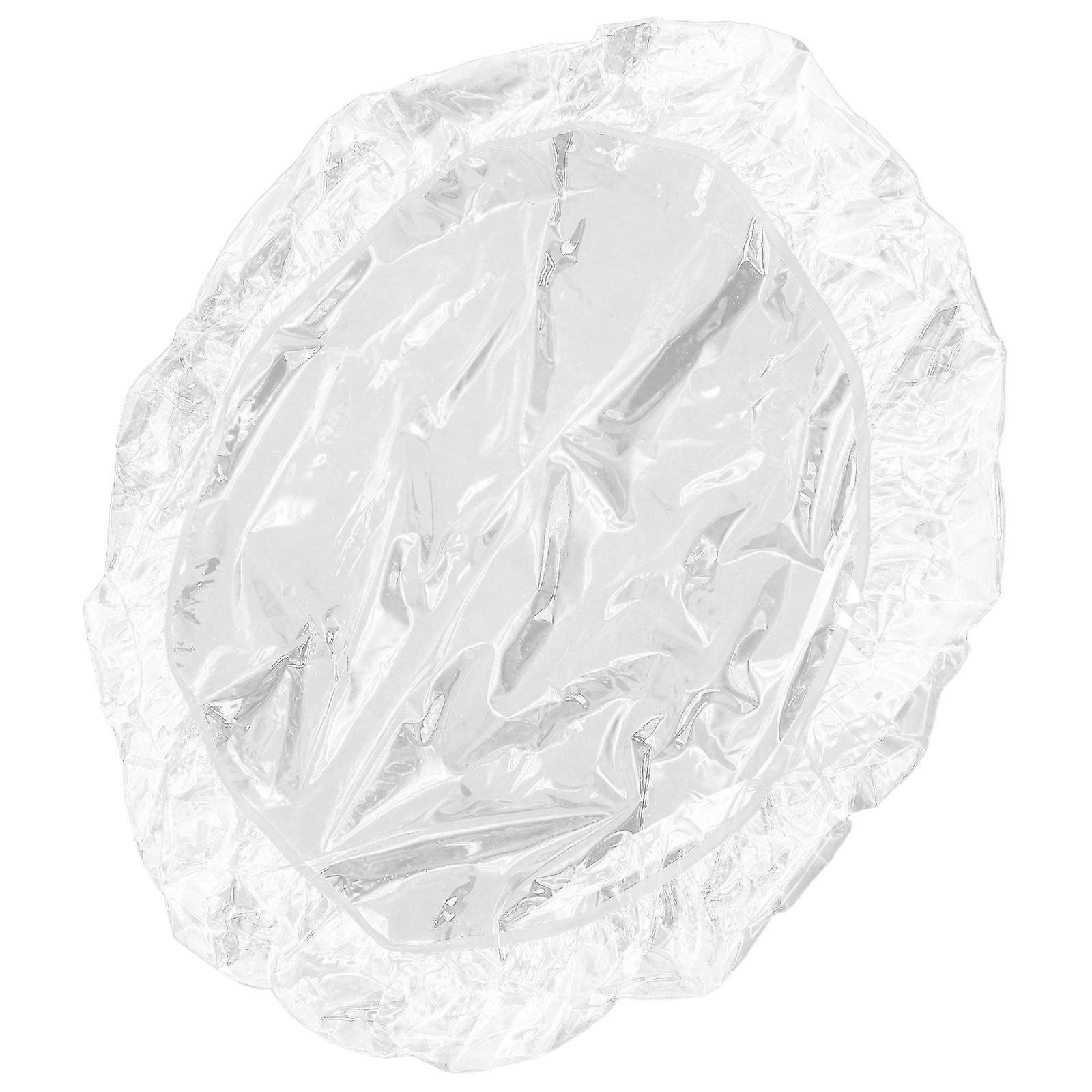 Waterproof Transparent Round PVC Tablecloth for Dining Use 5Pcs Set
