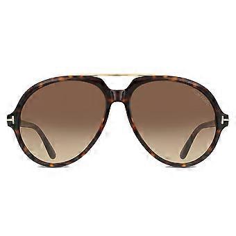 Okulary przeciwsłoneczne męskie Tom Ford FT1210 AALTO 52F Full Rim UV3 Original