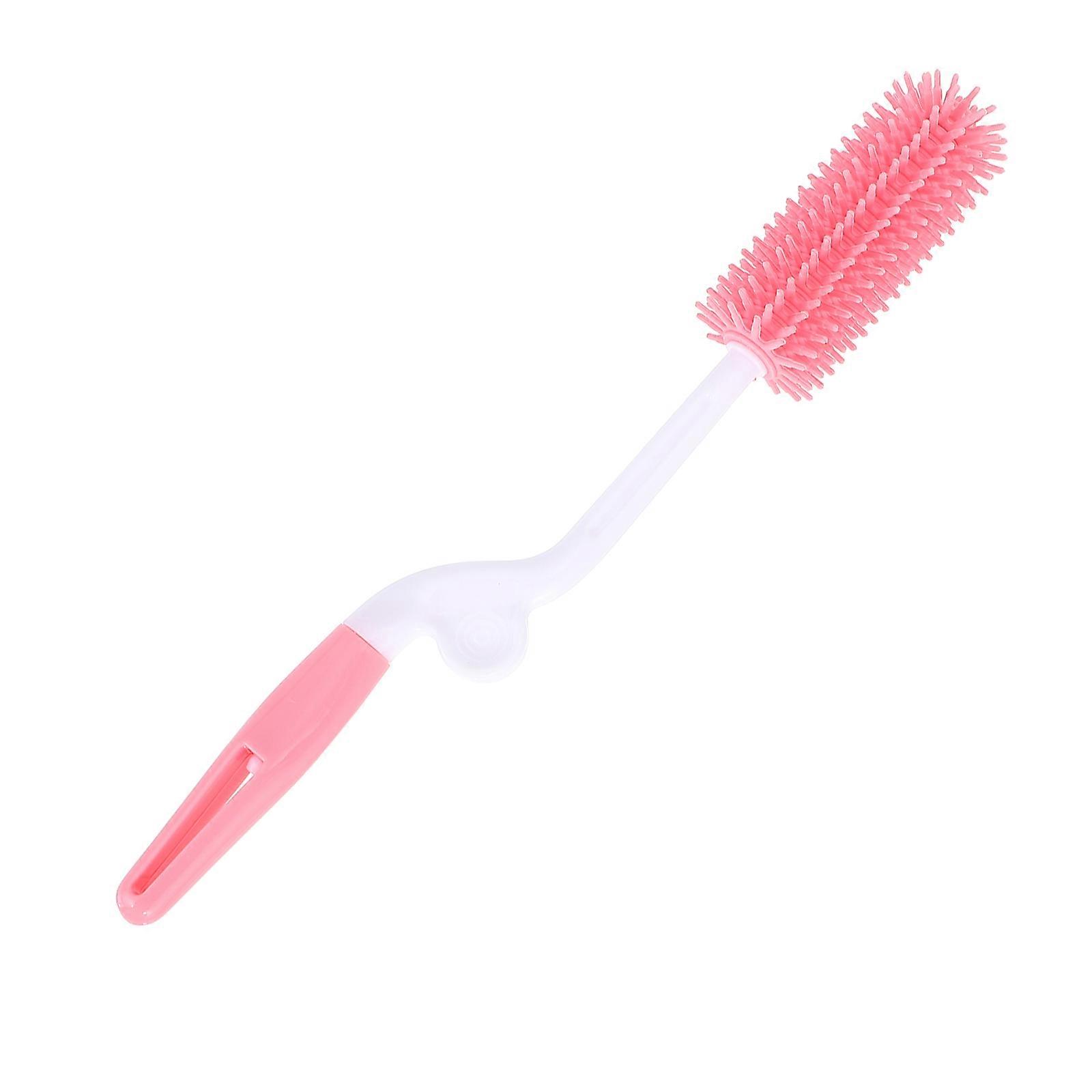 Silicone Bottle Brush Quick Drying Multifunctional Cleaning Brush Green