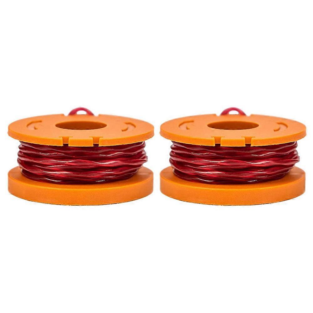 For Worx gressklipperspoler WA0010 reservetrådspoler (2 stk.)