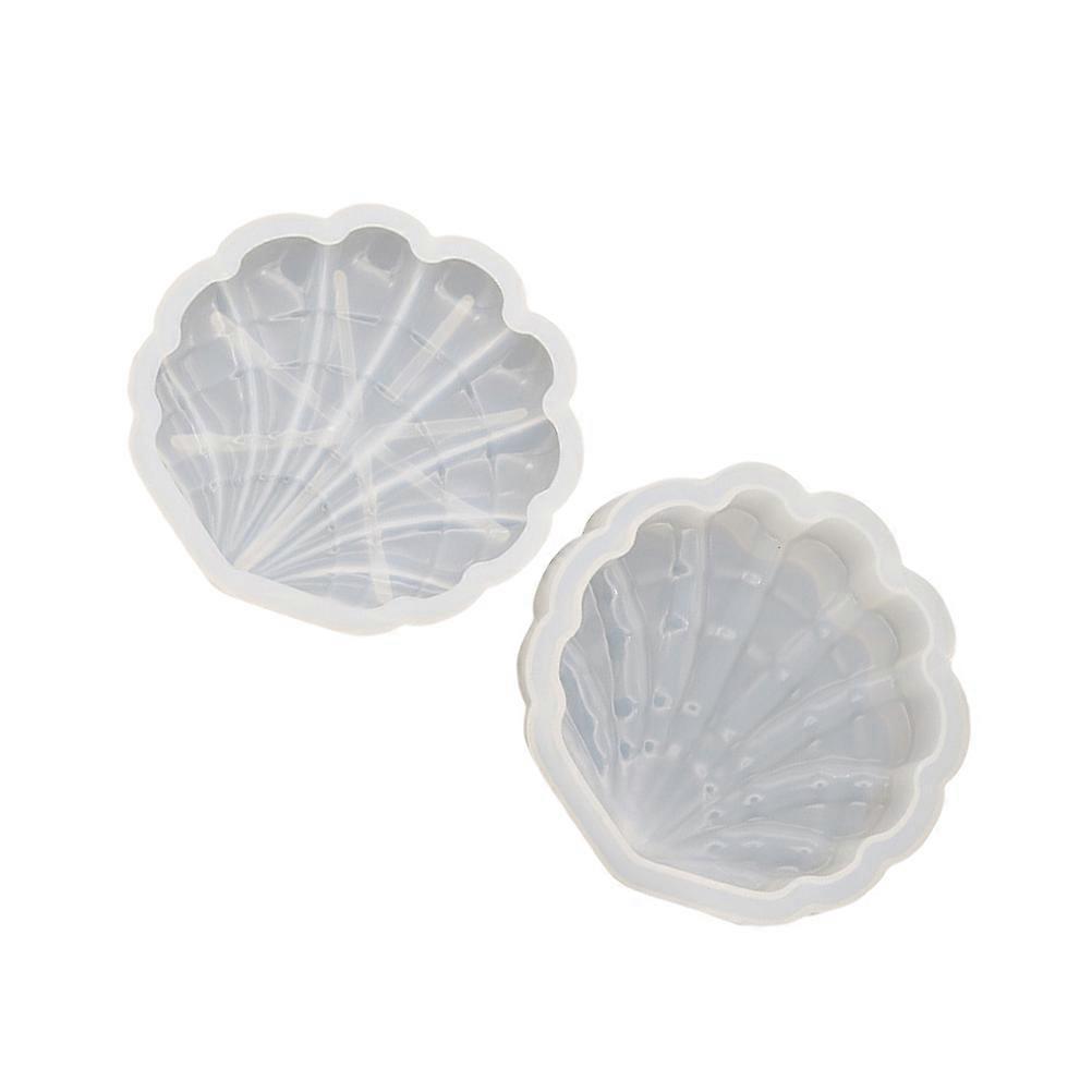 Epoxy Mold Storage Container Shell Mold for DIY Cake Decor 1Pcs