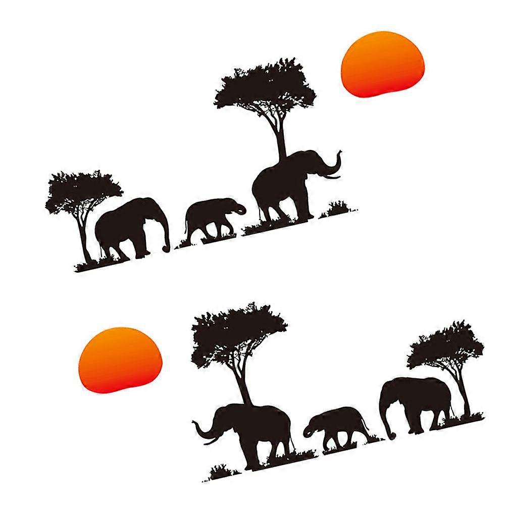 Wall Stickers for Decoration Pattern 2Pcs Wall Decals