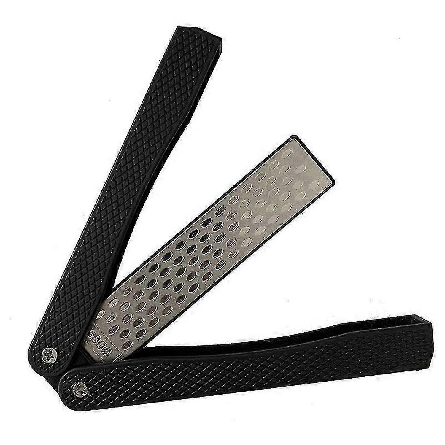 Double Sided Diamond Sharpener, Black