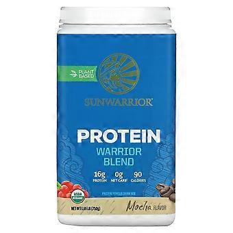 Sunwarrior, Warrior Blend, Białko, Mocha, 1,65 funta (750 g)