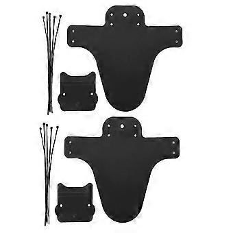 Bicycle Mudguard Set Strength Front/Rear Mud Baffle Wear-resistant Cycling Protector Waterproof Anti-fouling Accessories