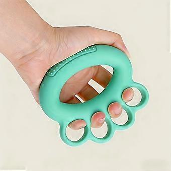 2 Pcs Silicone Hand Grip Strengthener, Five-Finger Grip Ring for Rehabilitation, Finger Fitness Trainer, Hand Exercise Equipment for Strength Training