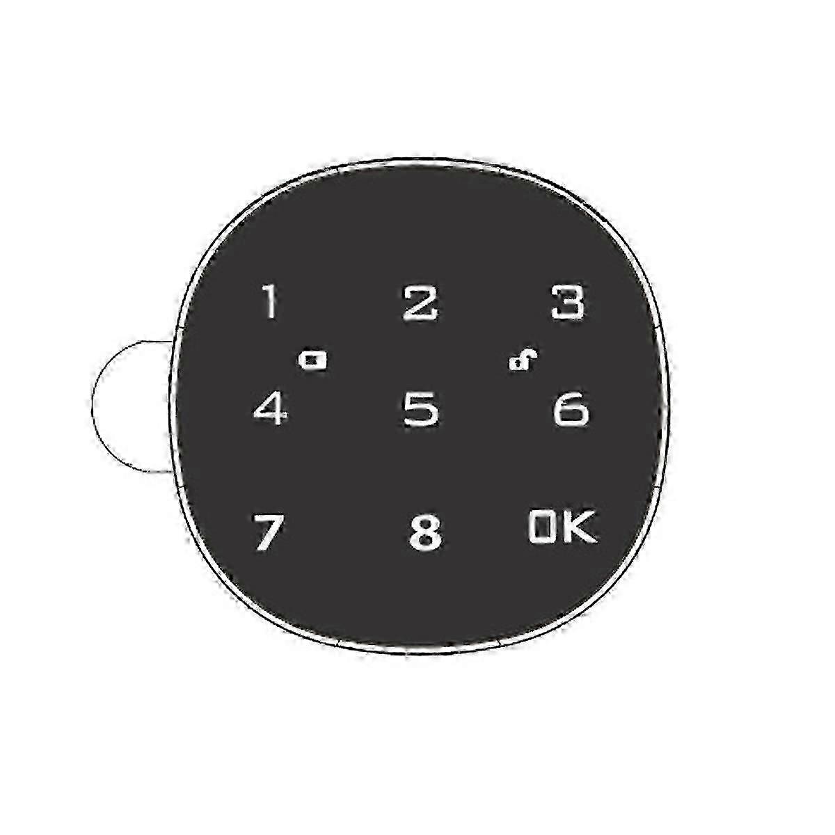 Digital Touch Screen Password Lock for Mailbox Cabinet 30MM