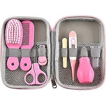Baby Grooming Kit Baby Health Nursery Care Items Essentials Supplies Set for Newborn, Infant, Toddler - Safety Hair Brush Comb Nail Clipper Trimmer fo