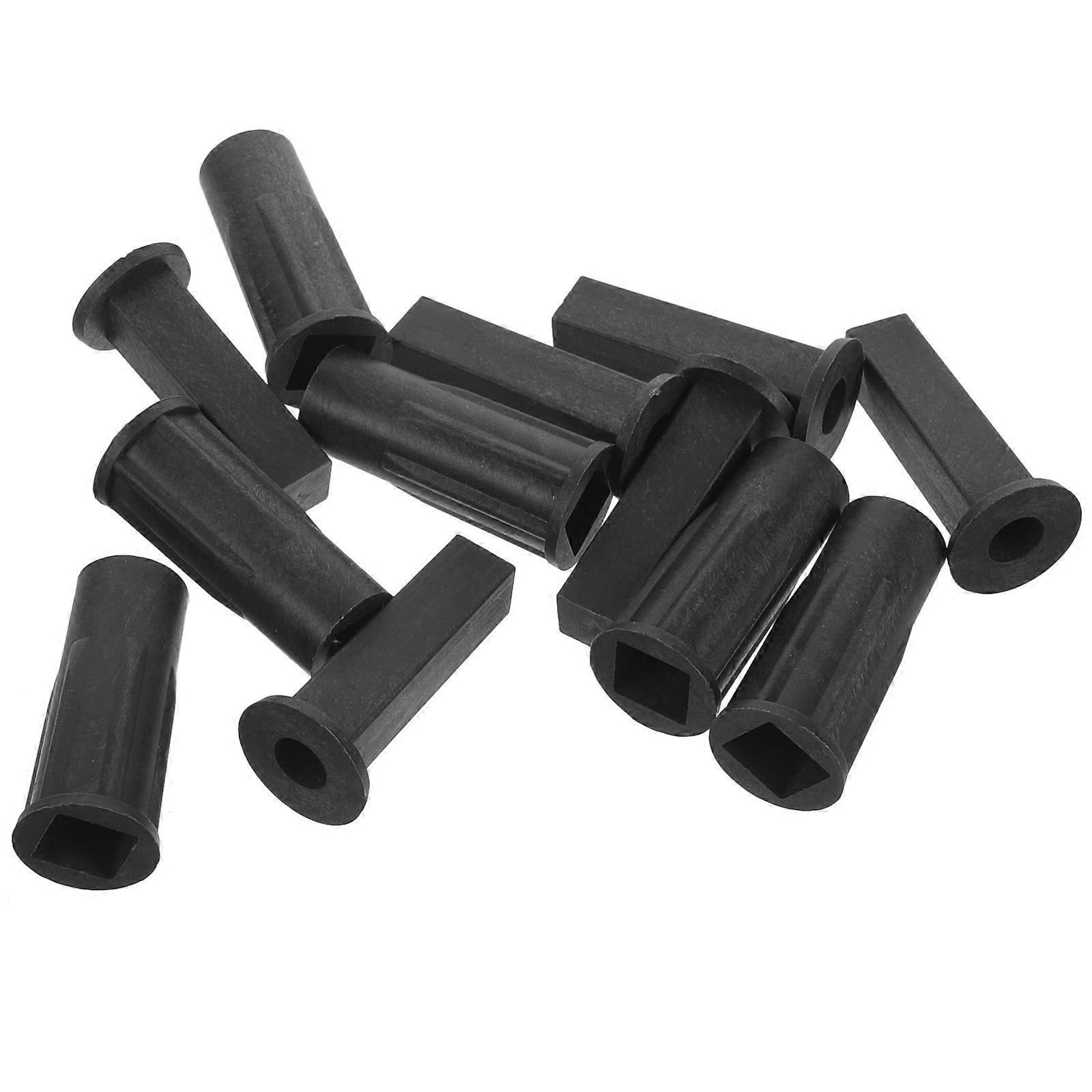 6Pcs Plastic Xmas Tree Bases Practical Xmas Tree Holders Tree Fixators Black